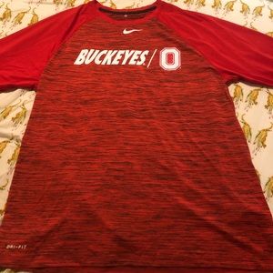 Ohio state 3/4 sleeve tee